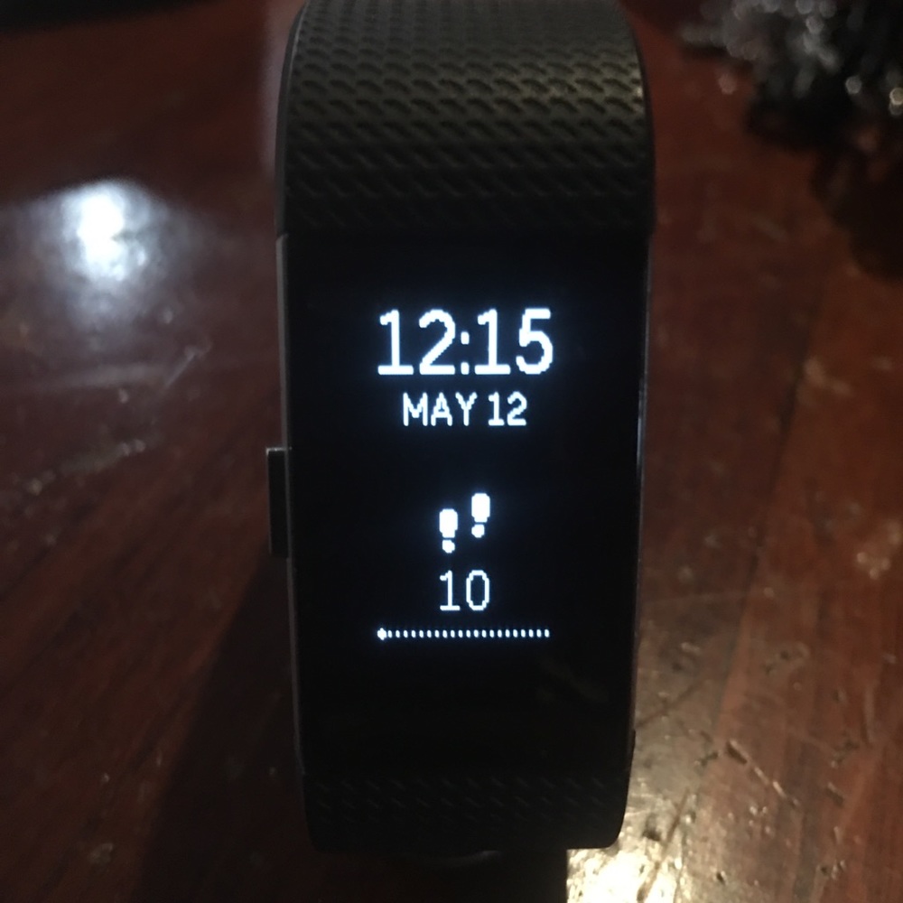 Fitbit charge 2 with charger